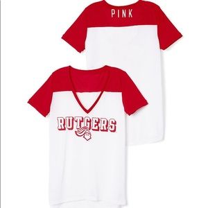 NWOT PINK Rutgers jersey